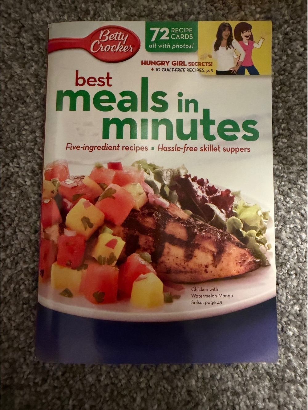 Betty Crocker Best Meals in Minutes Cookbook Magazine